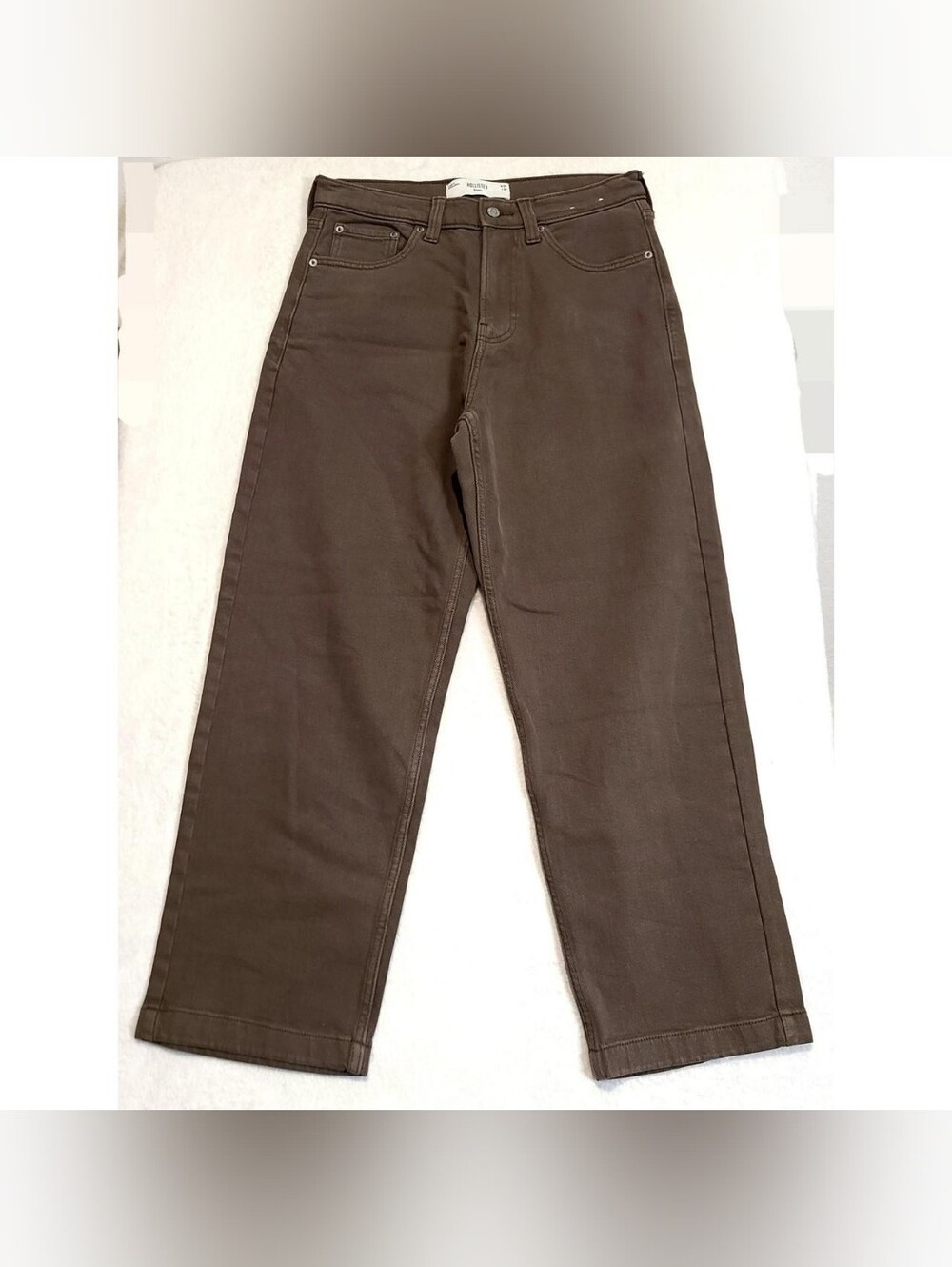 Brown Baggy Hollister Women's Jeans
